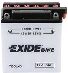 Exide Bike Conventional 12V 5 Ah 65A Yb5L-B