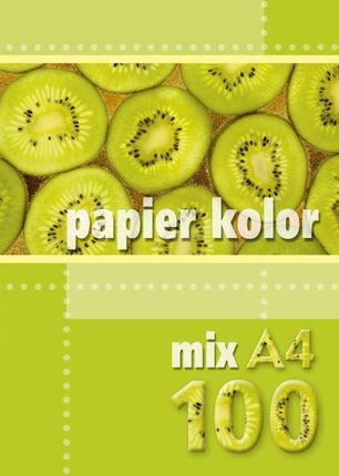 Kreska Papier Ksero A4 80G Mix 10 Kolorów