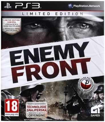Enemy Front Edycja Limitowana (Gra PS3)