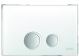 WERIT Płytka przyciskowa Avangarde szkło białe mat / chrom 16730001180