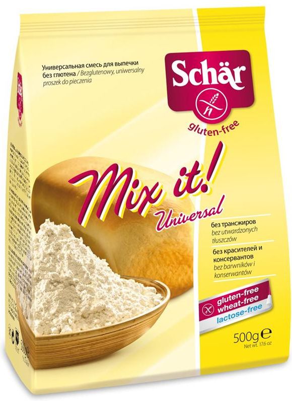 SCHAR MIX IT Uniwersalna mąka Bezglutenowa 500g opinie, komentarze o