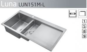 Aquasanita LUNA LUN151M-L