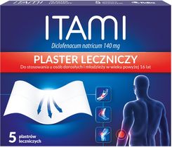 Zdjęcie Itami Plaster leczniczy na ból mięśni i stawów 5 szt. - Pyrzyce