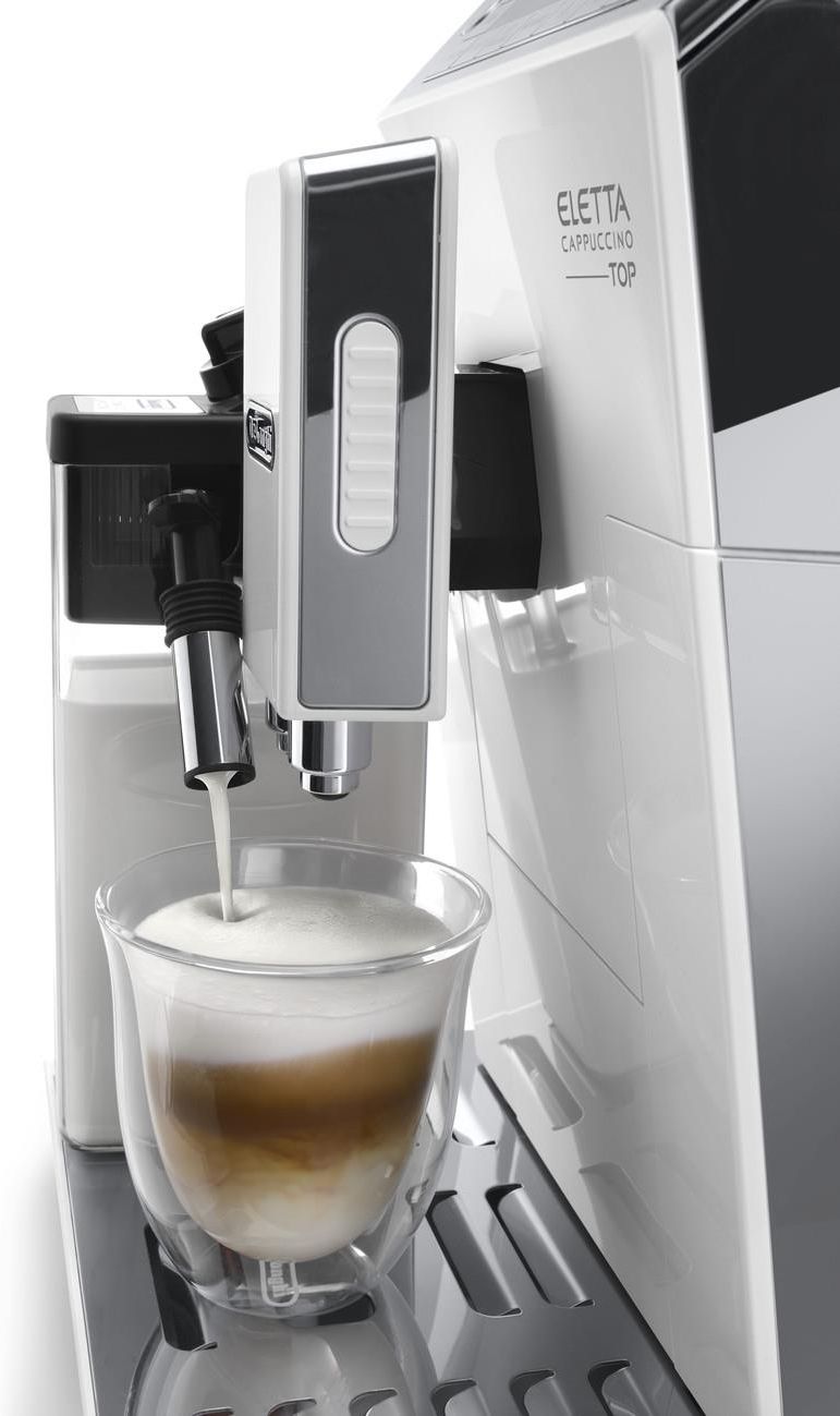 Delonghi Eletta Cappuccino Top Wasser Im Kaffeesatzbehälter De'Longhi Eletta Cappuccino Top ECAM 45.760.W - Opinie i ceny na Ceneo.pl