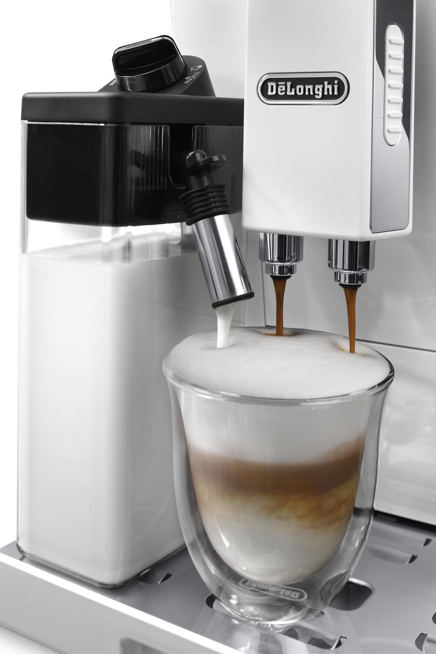 Delonghi Eletta Cappuccino Top Wasser Im Kaffeesatzbehälter De'Longhi Eletta Cappuccino Top ECAM 45.760.W - Opinie i ceny na Ceneo.pl