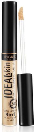 Ingrid Ideal Skin Luxurius Silky Concealer 9in1 Korektor w płynie 9 w 1 Odcień: 10