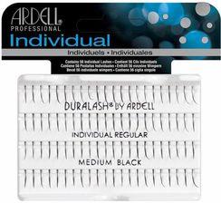 Ardell Regular Professional Rzęsy Kępki Pojedyncze Medium Black Średnie Czarne 1ml