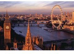 Londyn Panorama London Eye I Big Ben Plakat Opinie I Atrakcyjne Ceny Na Ceneo Pl