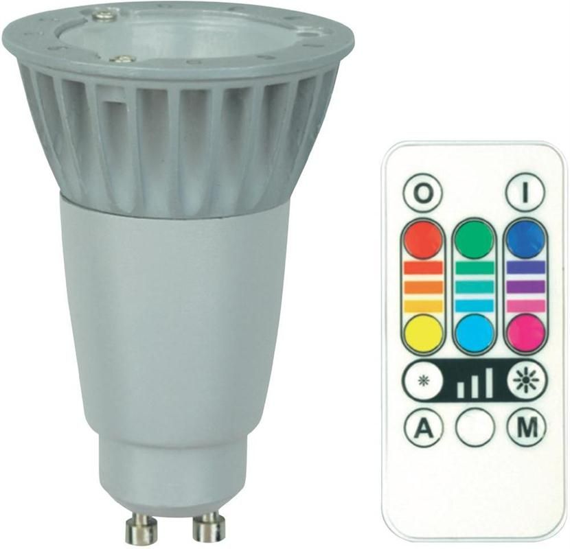 JEDI Lighting LED GU10 3.5W-25W RGB 230V 20000h 5420060404863 - Opinie ...