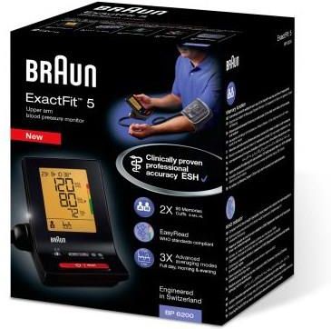 BRAUN EXACTFIT 5 CIŚNIENIOMIERZ NARAMIENNY Z PODŚWIETLENIEM BP6200 - zdjęcie 1 BRAUN EXACTFIT 5 CIŚNIENIOMIERZ NARAMIENNY Z PODŚWIETLENIEM BP6200
