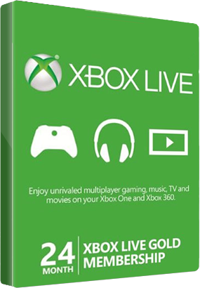 Microsoft Xbox Live Gold 24 Miesiące