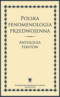 Polska fenomenologia przedwojenna (E-book)
