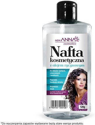 Anna Cosmetics Nafta Kosmetyczna Do Włosów Z Olejem Rycynowym 120 g