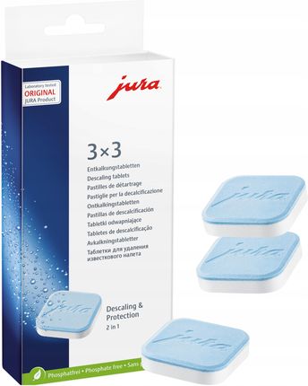JURA 2-fazowe tabletki odkamieniające 3x3 szt. (61848)