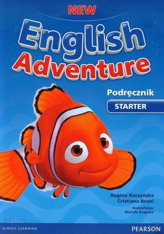 New English Adventure 1 Karty Pracy Nauka angielskiego New English Adventure Starter. Podręcznik + DVD