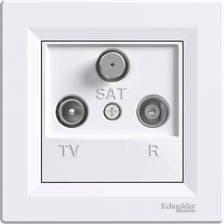 Zdjęcie Schneider Electric Asfora Gniazdo RTVSAT Końcowe Białe EPH3500121 - Trzebnica