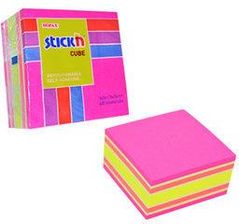 Zdjęcie Hopax Notes Samoprzylepny Kostka - Mix Neon I Pastel - Krasnobród
