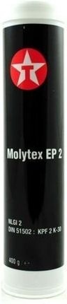 Texaco Molytex EP-2 smar litowy z MoS2 - tuba pod pistolet 400g