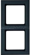 Zdjęcie HAGER Ramka Antracyt Aksamit Lakierowany 2-Krotna 10126096 - Brwinów