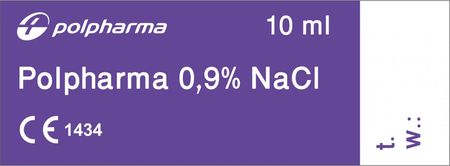 Polpharma 0,9% Nacl Roztwór Chlorku Sodu 10ml 100 Szt.