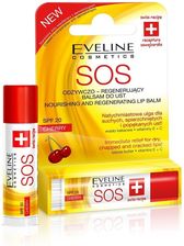 Zdjęcie Eveline odżywczo regenerujący balsam do ust SOS spf-10 cherry 4,5ml - Pszów
