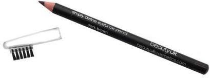 Beauty UK Simply Define Eyebrow Pencil Kredka do brwi Dark Brown-ciemny brąz, 1,2 g