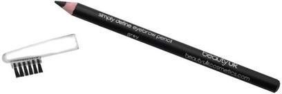 Beauty UK Simply Define Eyebrow Pencil Kredka do brwi Grey szara, 1,2 g