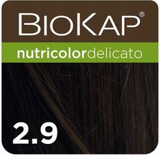 Zdjęcie Biokap Nutricolor Delicato Farba Koloryzująca Do Włosów  2.9 Ciemny Czekoladowy Kasztan 140ml - Chełm