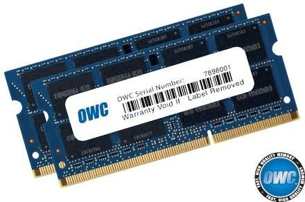 Owc So-Dimm Ddr3 2X8Gb 1333Mhz Cl9 Apple Qualified Cł (OWC1333DDR3S16P)