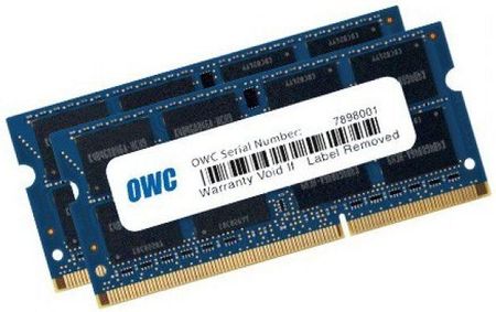 Pamięć RAM OWC SO-DIMM 16GB (2x8GB) DDR3 1600MHz CL11 (OWC1600DDR3S16P)