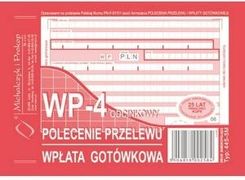 Michalczyk&Prokop Polecenie przelewu/wpł. got. 4-odc., A6 (miękkie) /445-5M/
