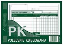 Zdjęcie Michalczyk&Prokop PK Polecenie księgowania, A5 /439-3/ - Bobolice