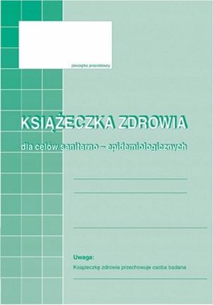 Michalczyk&Prokop Książeczka zdrowia, A6 /530-5/