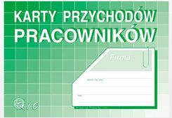 Zdjęcie Michalczyk&Prokop Karty przychodów pracowników, A5 /K-10/ - Kobyłka