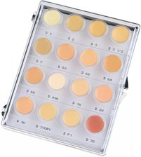KRYOLAN CAMOUFLAGE MINI PALETTE Mini paleta 16 podkładoów kamuflaży do twarzy ART. 71006 NR. 3