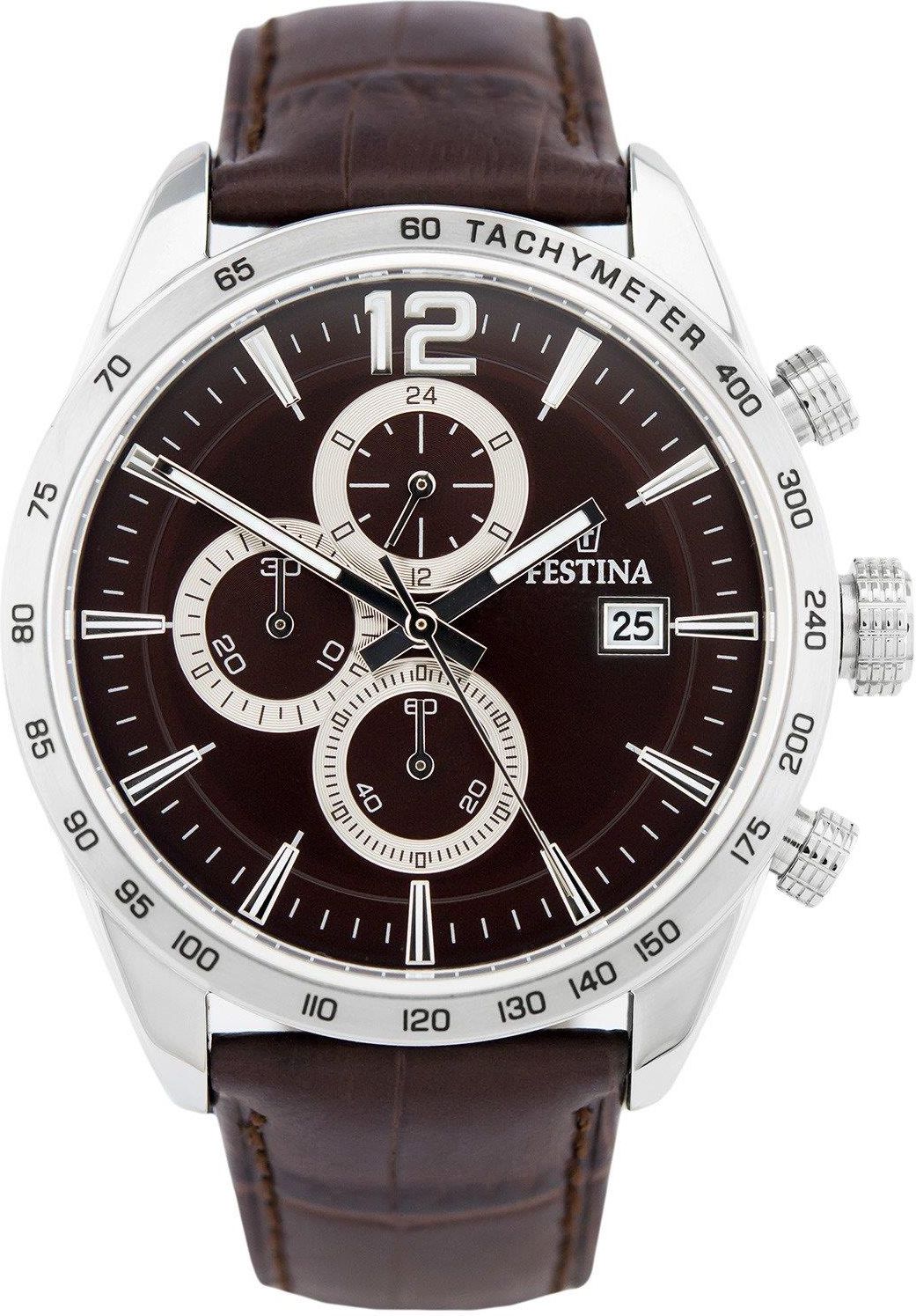 Reloj de hombre timeless chronograph f16760/7 con esfera azul