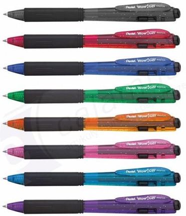 Pentel Długopis Żelowy K437Cr Zielony