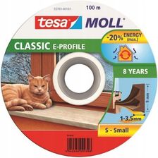 Tesa Uszczelka gumowa PROFIL-E bęben 100m x 9mm brązowa
