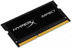 Pamięć RAM Kingston HyperX DDR3L 4GB 1600Mhz Non-Ecc Cl9 Sodimm 1.35 V Impact Black Series (HX316LS9IB/4)