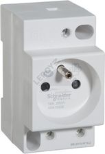 Zdjęcie Schneider Electric Acti9 Gniazdo Wtykowe Na Szynę Białe A9a15306 - Łapy