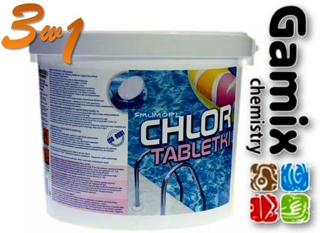 Chlor Tabletki 5 Kg Gamix 3 W 1