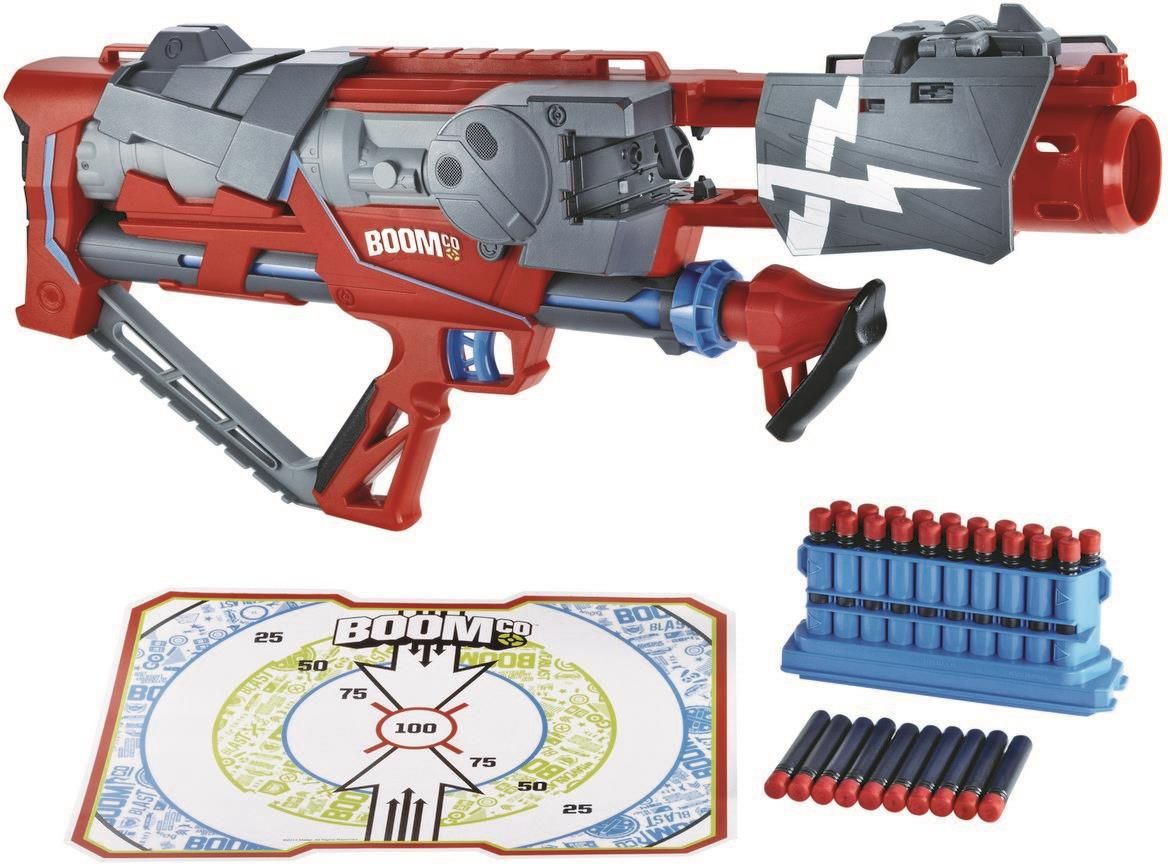 Mattel Blaster BOOMco RAPID MADNESS 30 Rzutek Y8618 - Ceny i