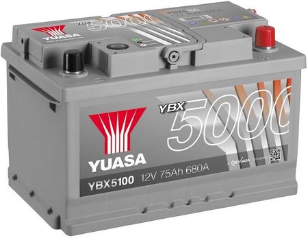 Yuasa 75Ah 680A P+ Silver Ybx5100