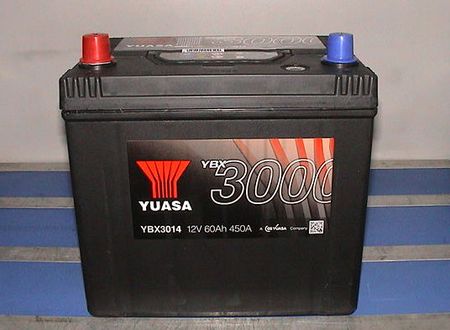 Yuasa 60Ah 450A L+ Ybx3014 Japan