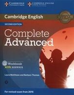 CAMBRIDGE UNIVERSITY PRESS Complete Advanced Workbook With Answers + Cd (9781107675179)