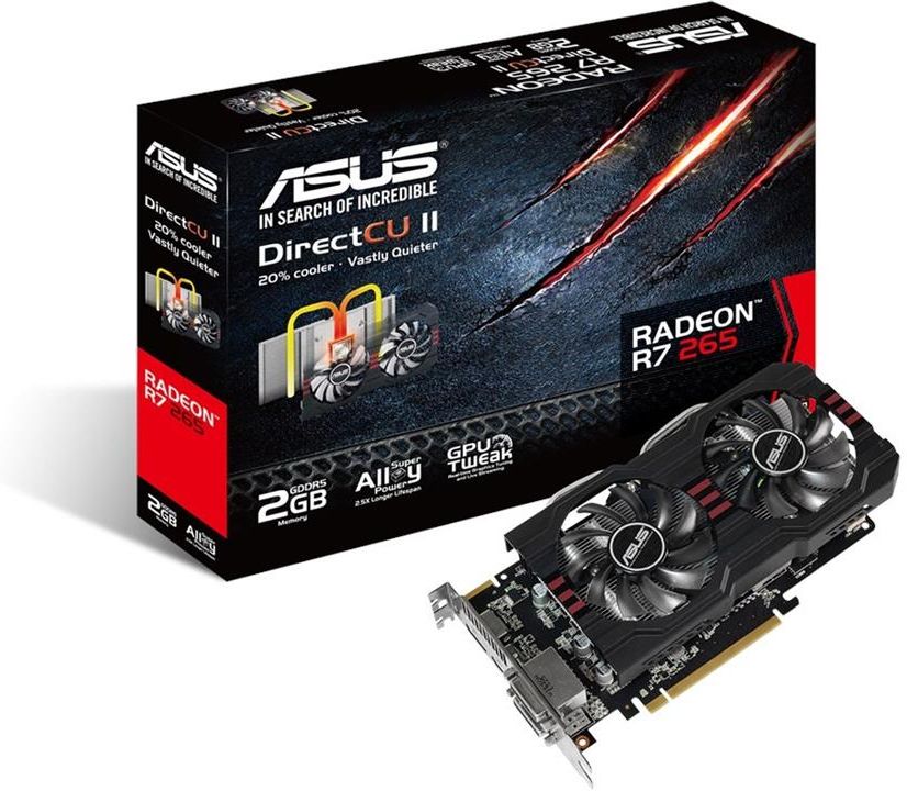 Asus r7 265 разгон