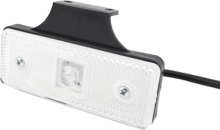 Lampa LED obrysowa z wieszakiem biała (LD160)