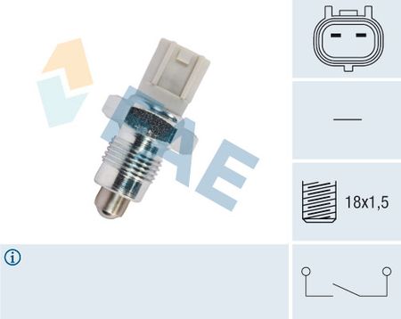 Przełącznik, swiatło cofania FAE 41302
