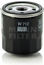Filtr oleju MANN-FILTER W 712