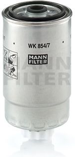 MANN-FILTER WK 854/5 Filtro Carburante - Qualità Primo Equipaggiamento Per Auto E Veicoli Commerciali